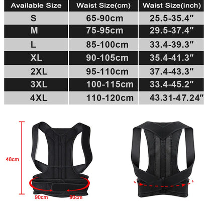 FitBack™  Posture Corrector Elastic Belt