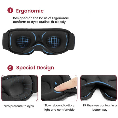 EasySleep™  Breathable 3D Sleep Mask