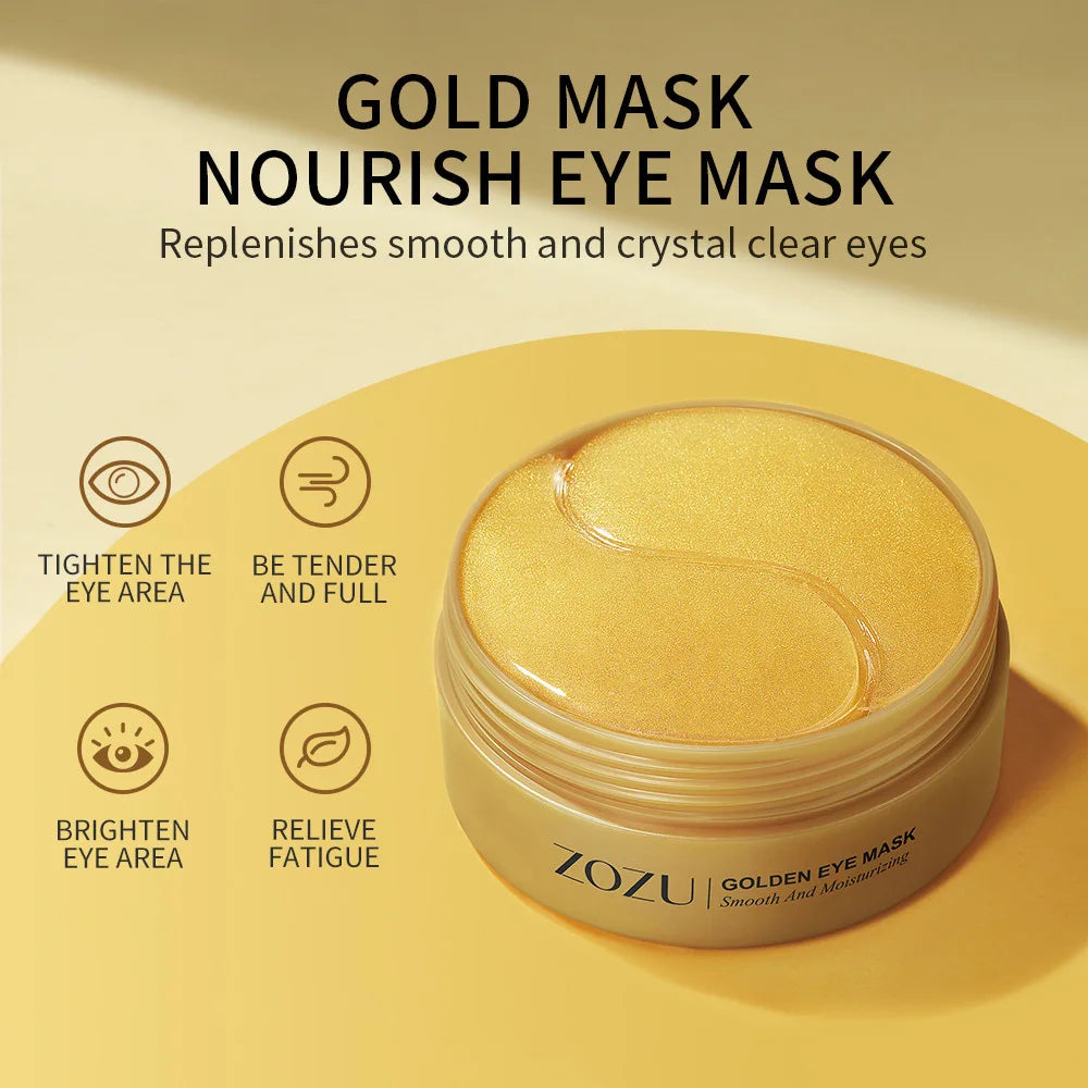 ZoZu™  Avocado Golden Collagen Eye Mask | Anti Dark Circles Moisturizer [SET of 2]