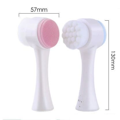 AllClean™  3D Double Silicone Facial Cleansing Brush